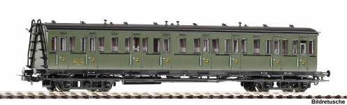 PIKO 53349 - H0 - Abteilwagen 3. Kl., SNCB, Ep. III